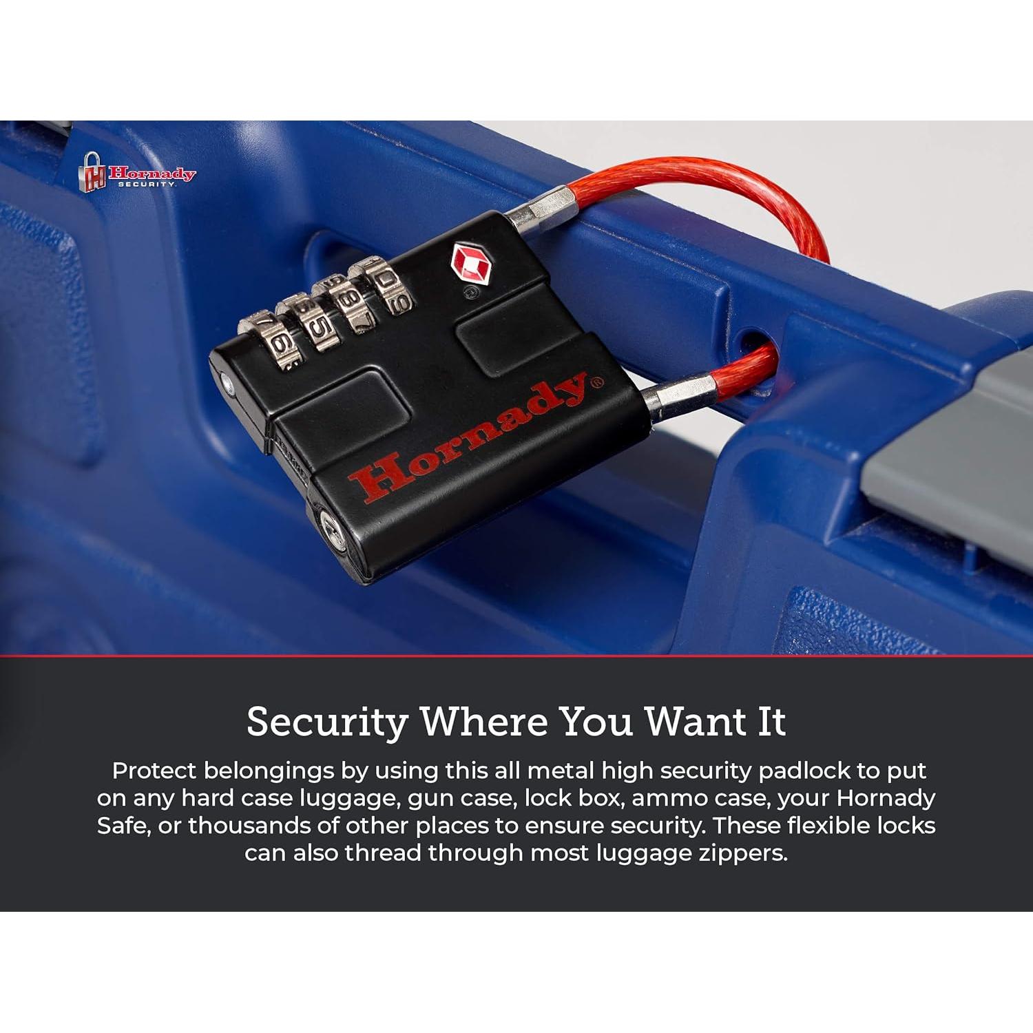 Candados de Combinación TSA Hornady 96022 - 2 Piezas Metal