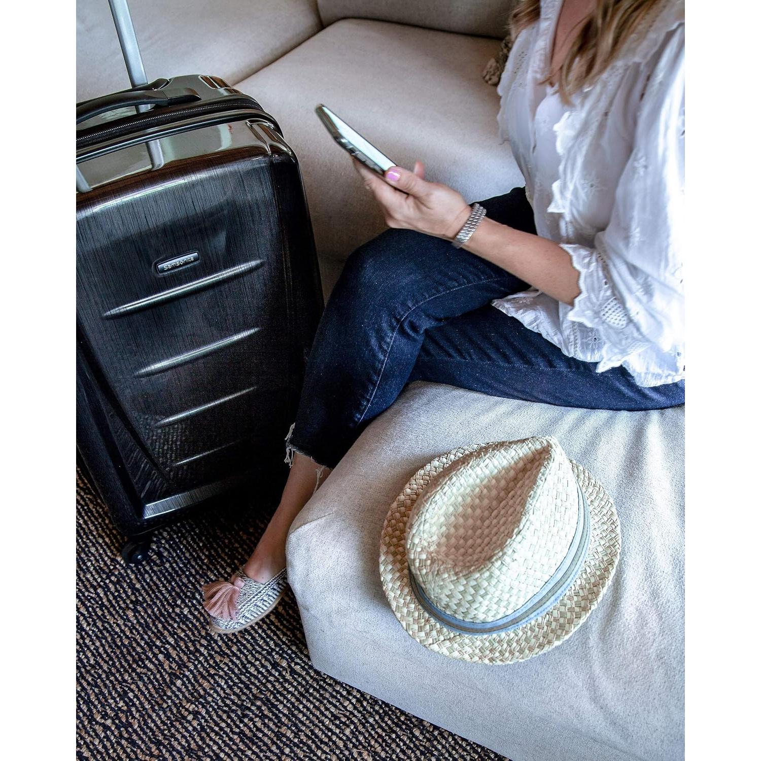 Samsonite Winfield 2 - Equipaje Duro 20" Antracita con Ruedas