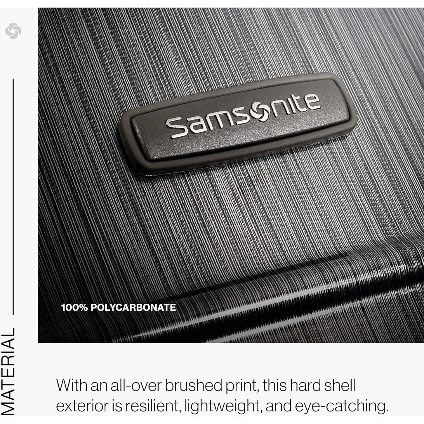 Samsonite Winfield 2 - Equipaje Duro 20" Antracita con Ruedas