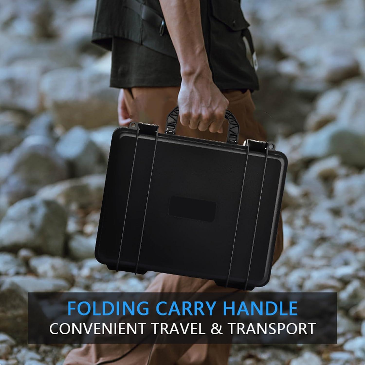 Funda Dura Tiswell W902 para Pistola 9mm con Candados TSA