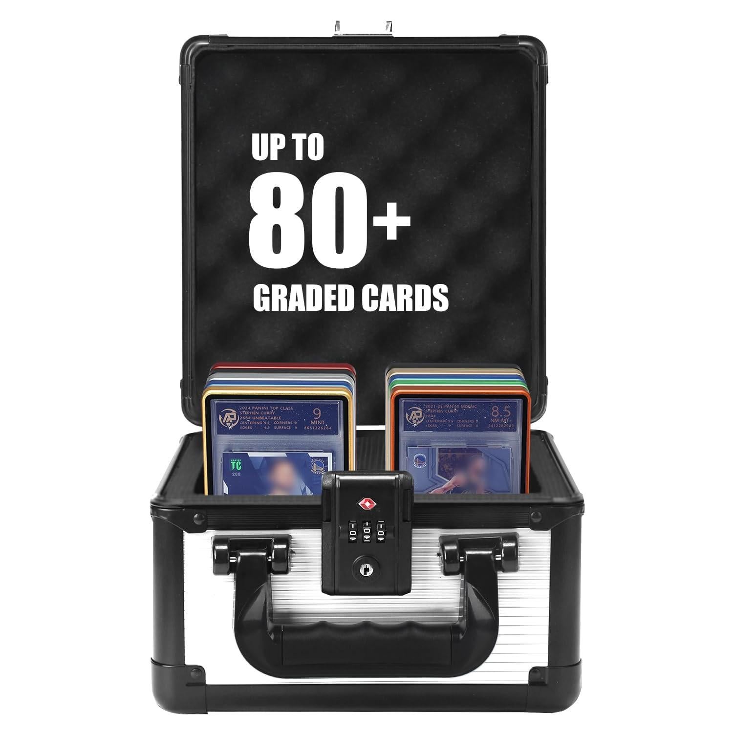 Estuche de Cartas ZINHO Plata 24.6x22.9x17.3cm Impermeable