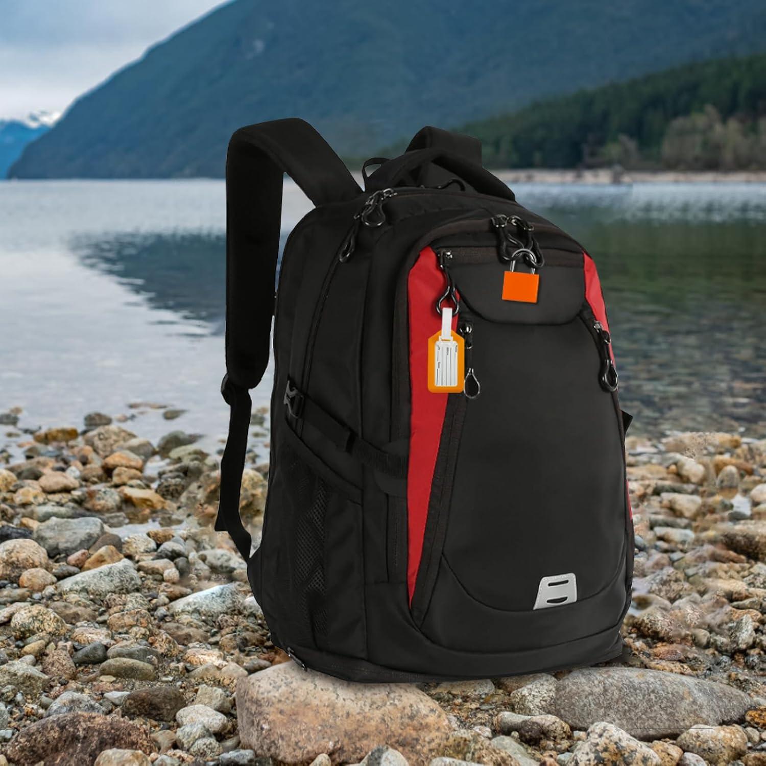 Paquete de 8 Candados de Equipaje Koceci + 8 Etiquetas Coloridas