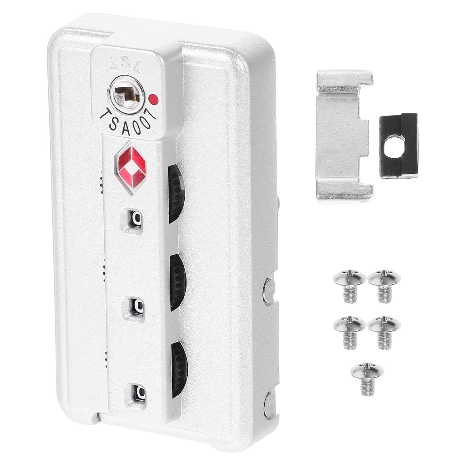 Candado de Equipaje Hemoton TSA 2pcs Combinación 3 Dígitos