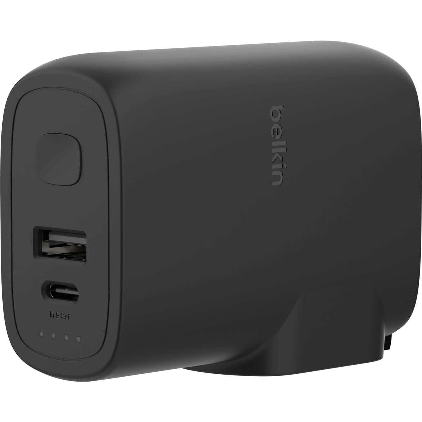 Cargador Híbrido USB Belkin BoostCharge 25W + Batería 5000mAh