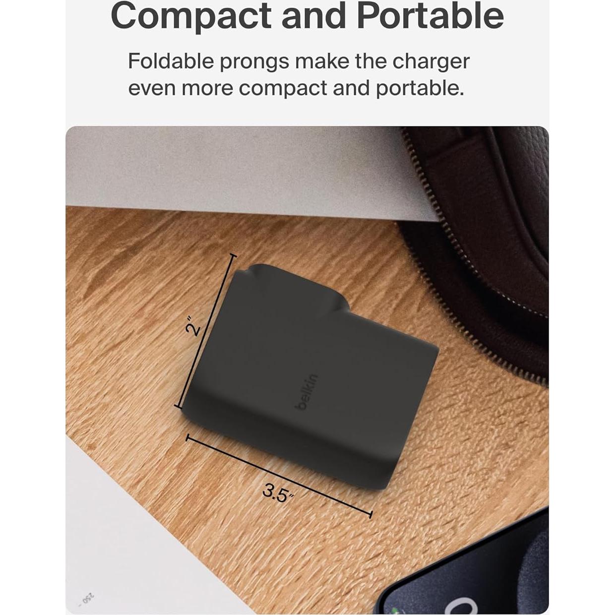 Cargador Híbrido USB Belkin BoostCharge 25W + Batería 5000mAh