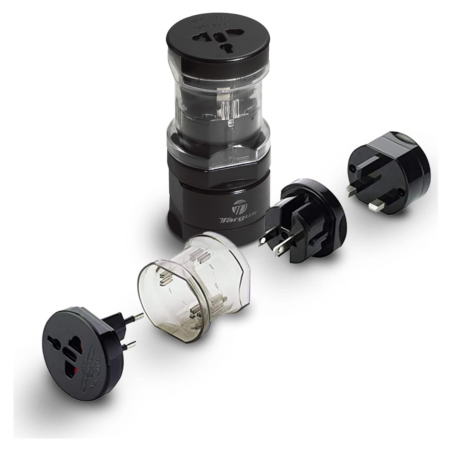Adaptador de Viaje Universal Targus APK01AP-52, 145g, Negro