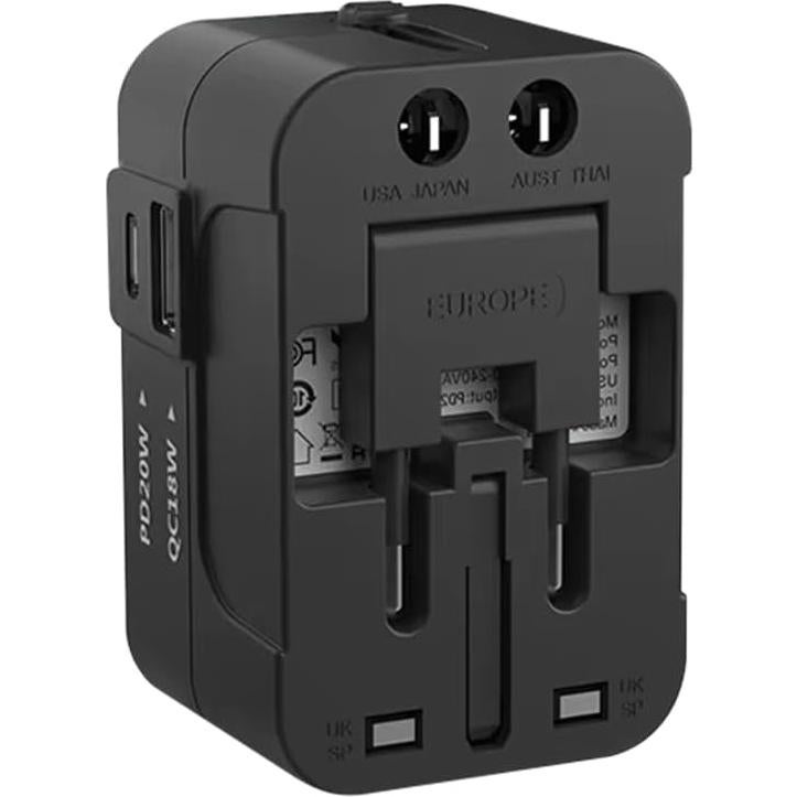 Adaptador de Viaje Universal TSIM con USB C y SIM Internacional