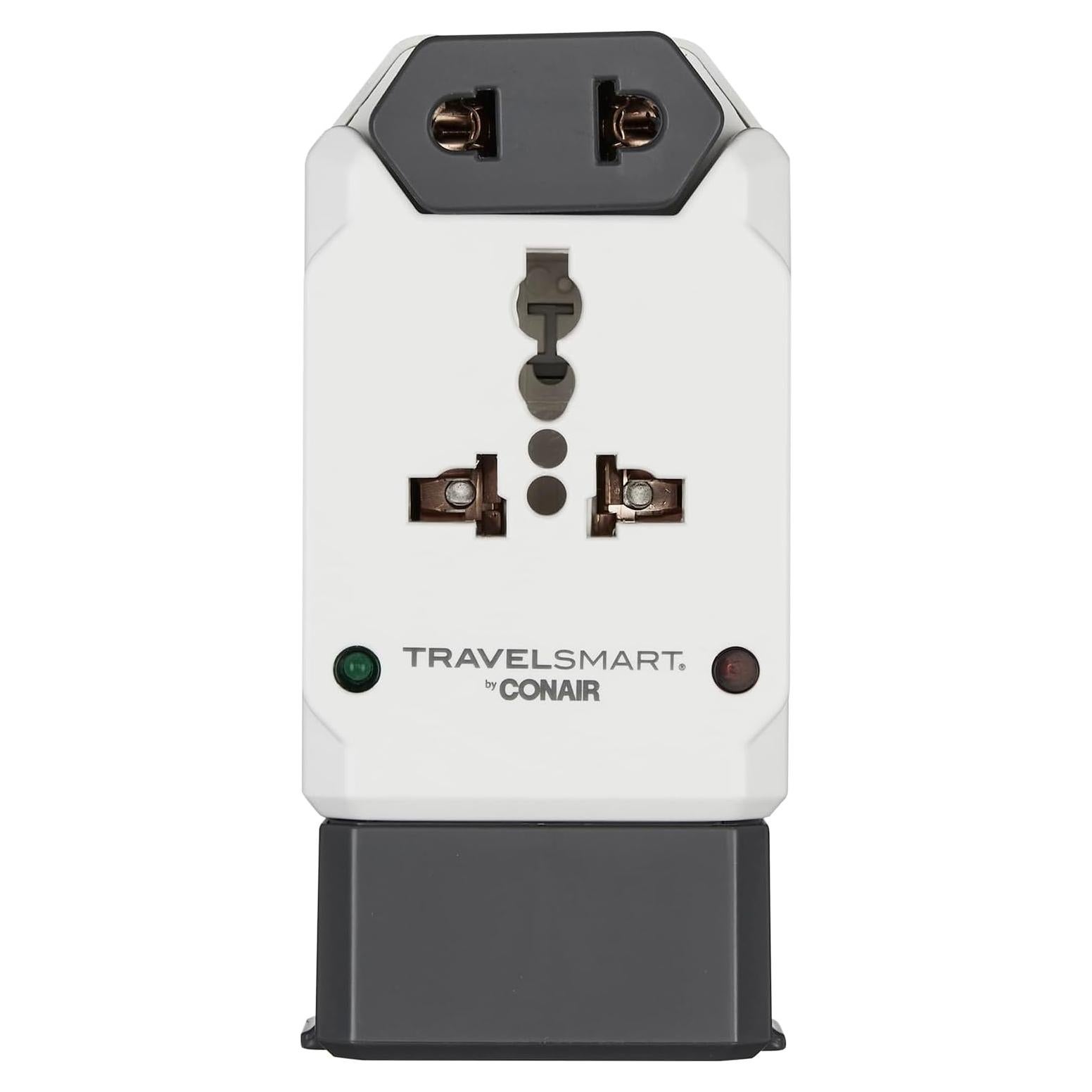 Adaptador de Viaje Universal Conair TS238X con USB y Protección