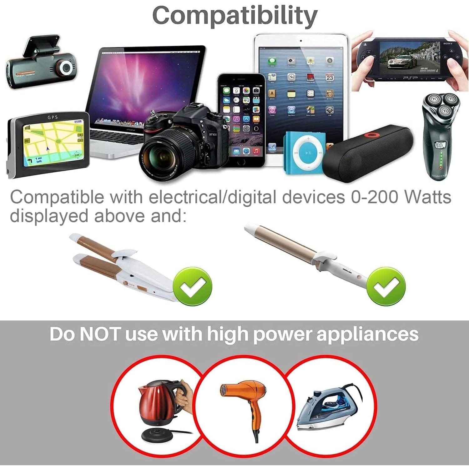 Convertidor de Voltaje FOVAL 220V a 110V 230W con USB