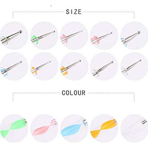 Conjunto de Pinceles para Arte de Uñas Artdone 20 Piezas