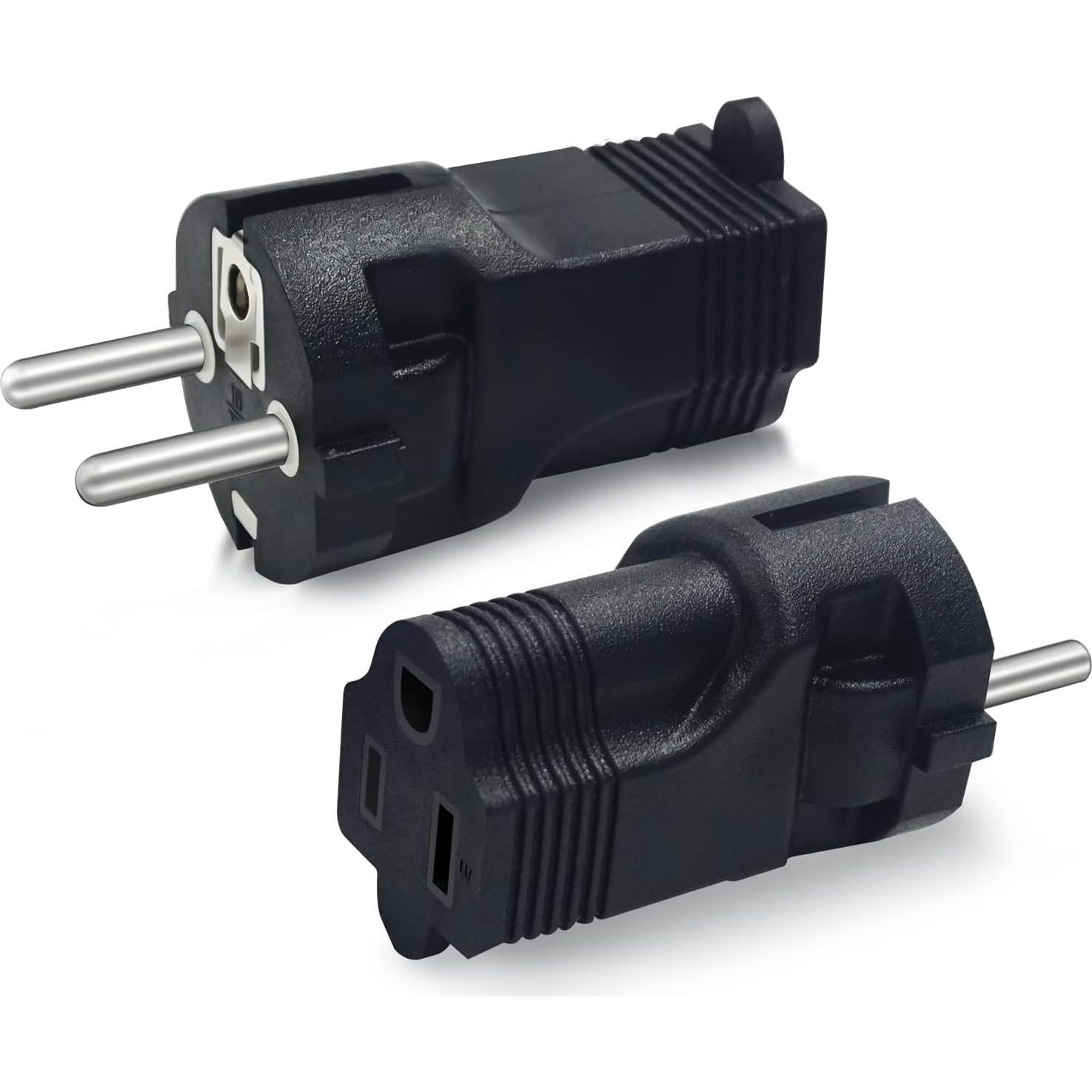 Adaptador de Viaje Tipo E/F Yinleader 2 Salidas 220V Europa