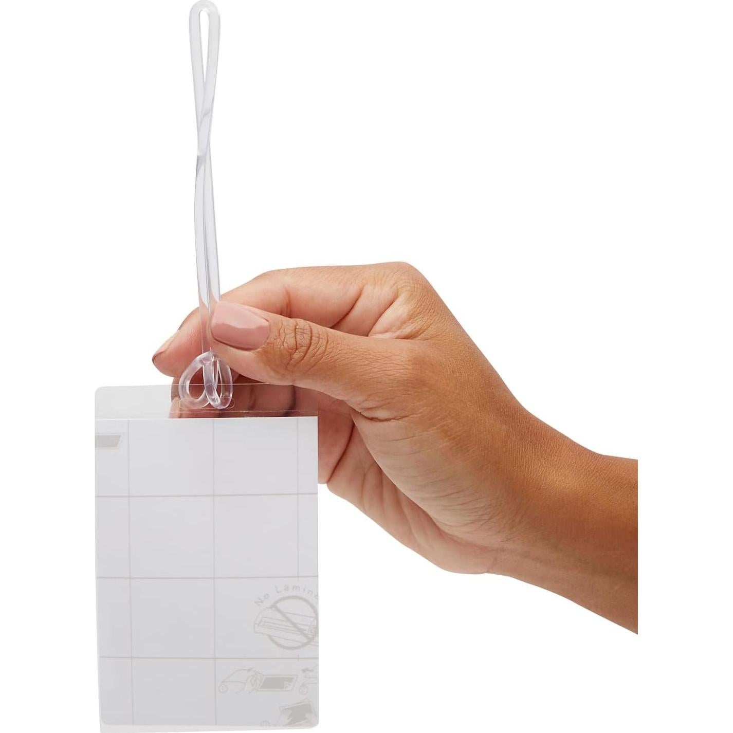 Etiquetas de Equipaje Autolaminadas Juvale 30-Pack 10.4x6.6 cm