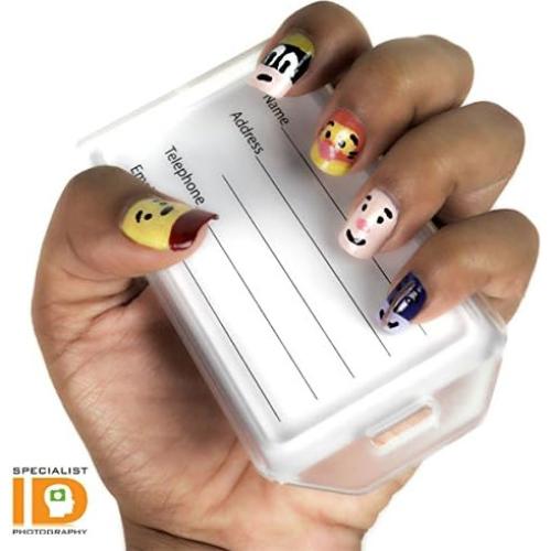 Paquete de 5 Etiquetas de Equipaje Rígidas Specialist ID 15.24 cm