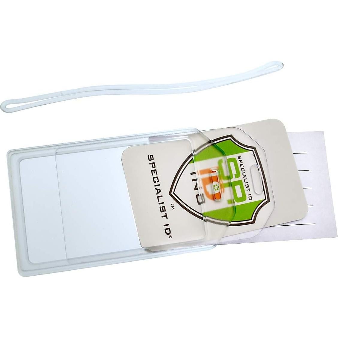 Paquete de 5 Etiquetas de Equipaje Rígidas Specialist ID 15.24 cm