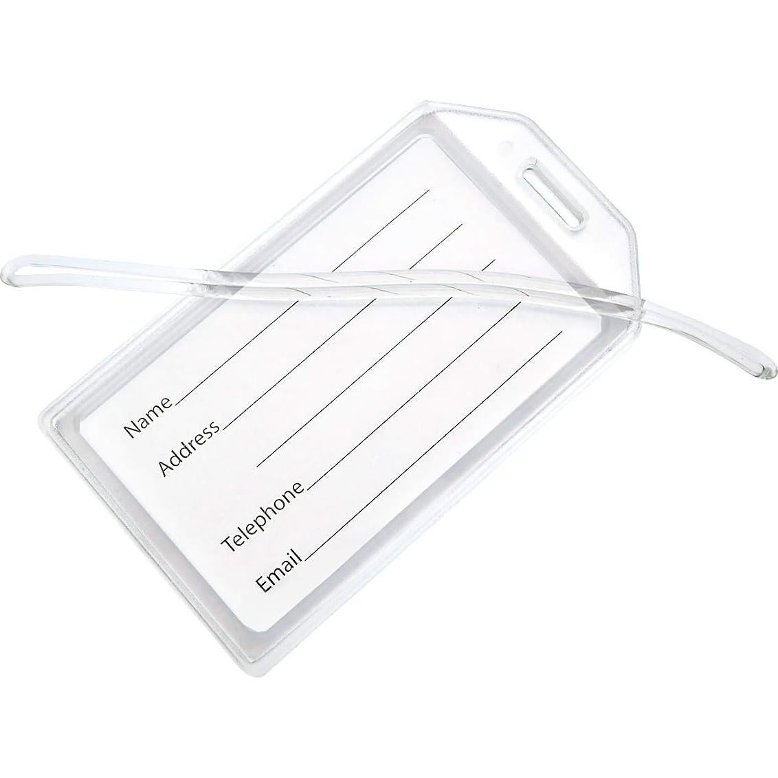 Paquete de 5 Etiquetas de Equipaje Rígidas Specialist ID 15.24 cm