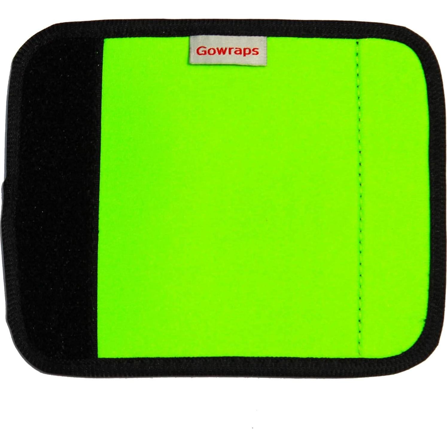 Funda de Mango de Equipaje GOWRAPS Neopreno Verde Fluorescente