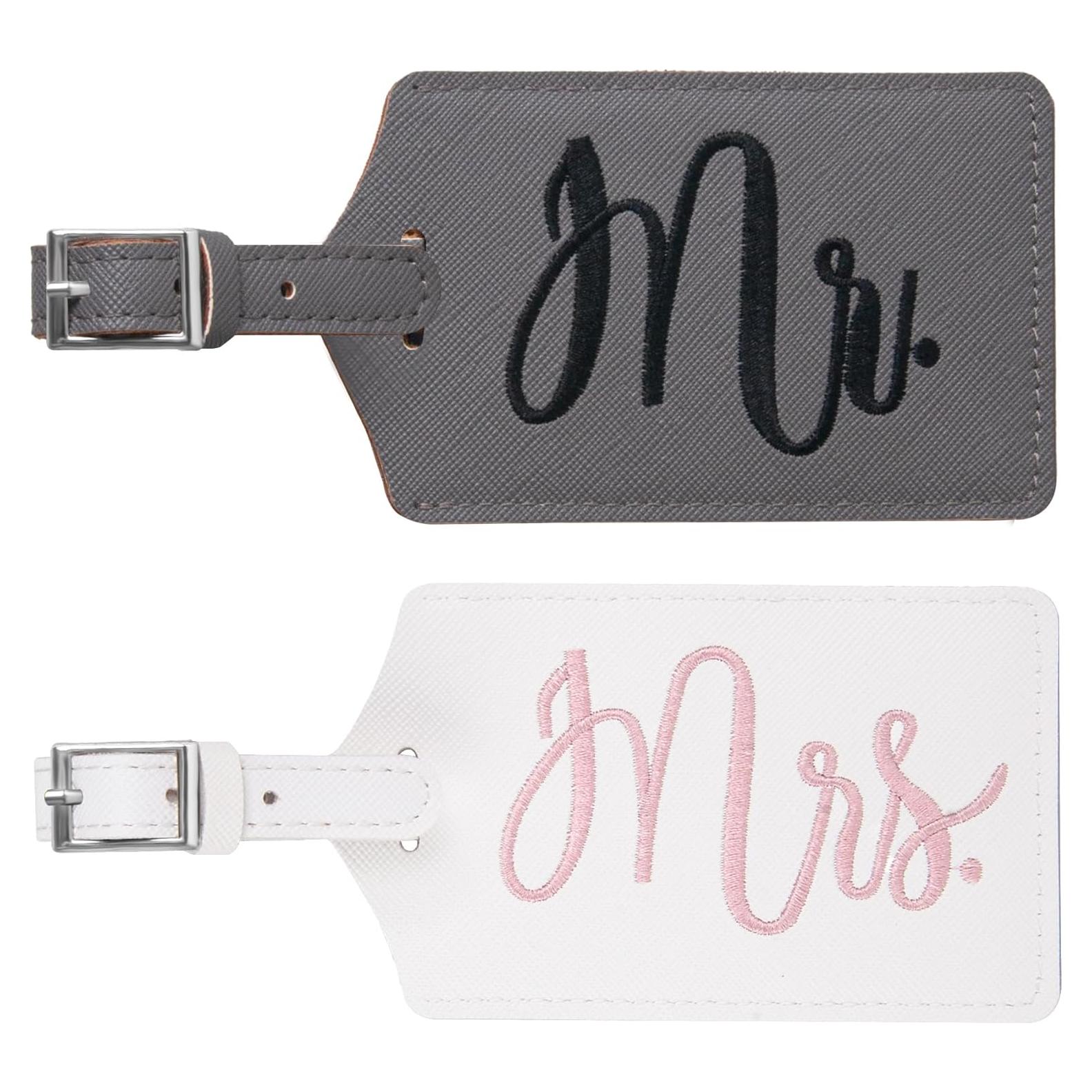 Etiquetas de Equipaje Personalizadas Chelmon - Sr. y Sra.