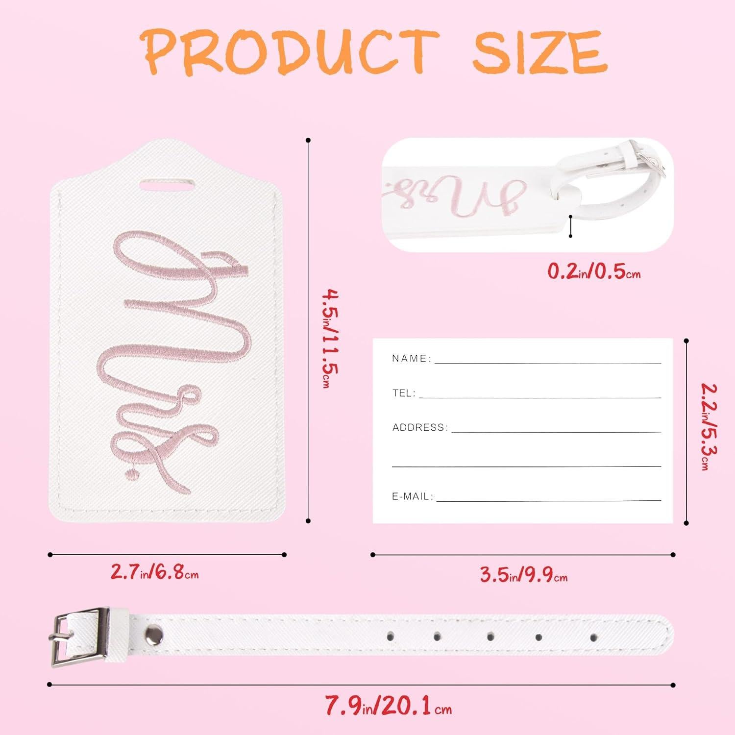 Etiquetas de Equipaje Personalizadas Chelmon - Sr. y Sra.