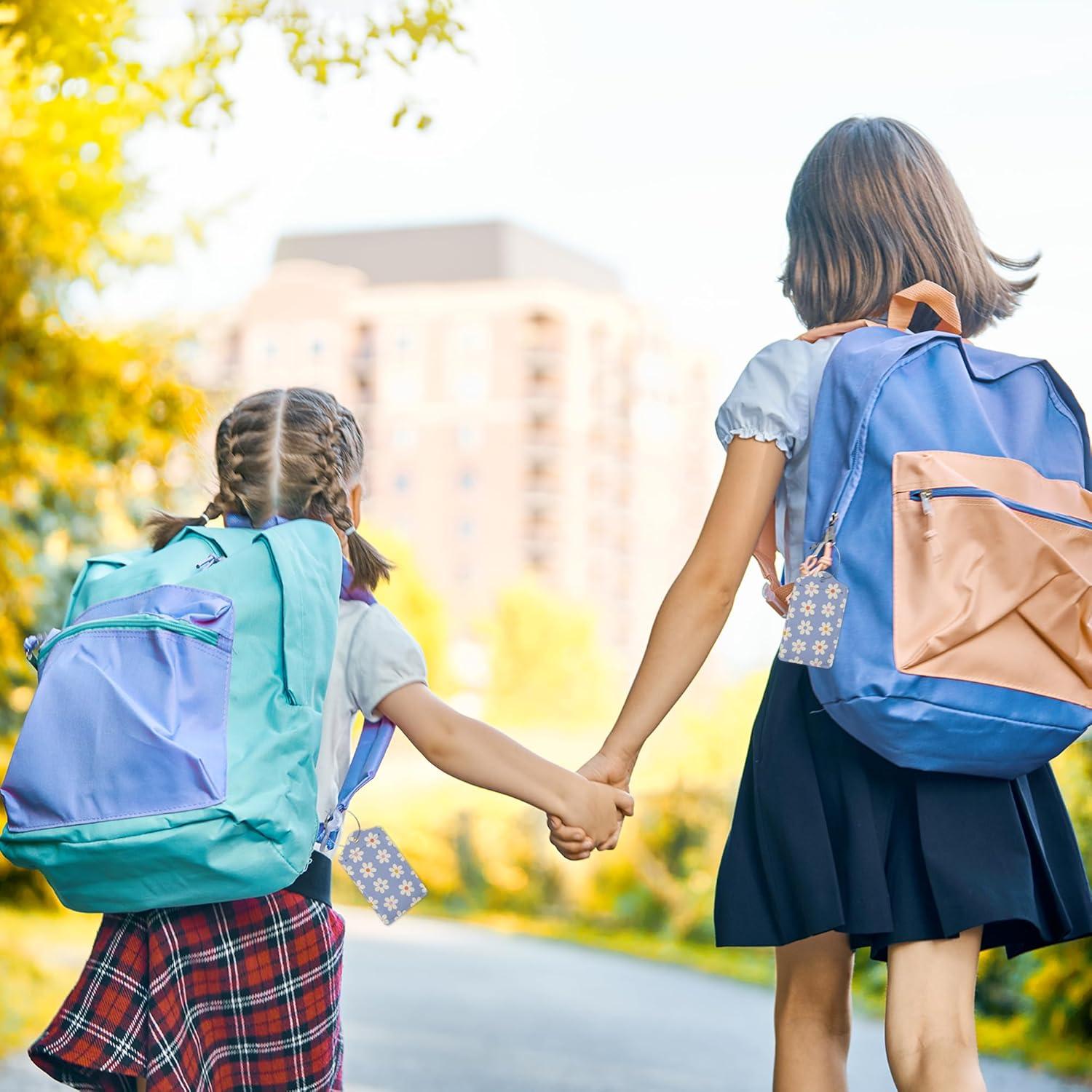 Set de 2 Etiquetas de Equipaje TXIANT - Cuero Psicodélico