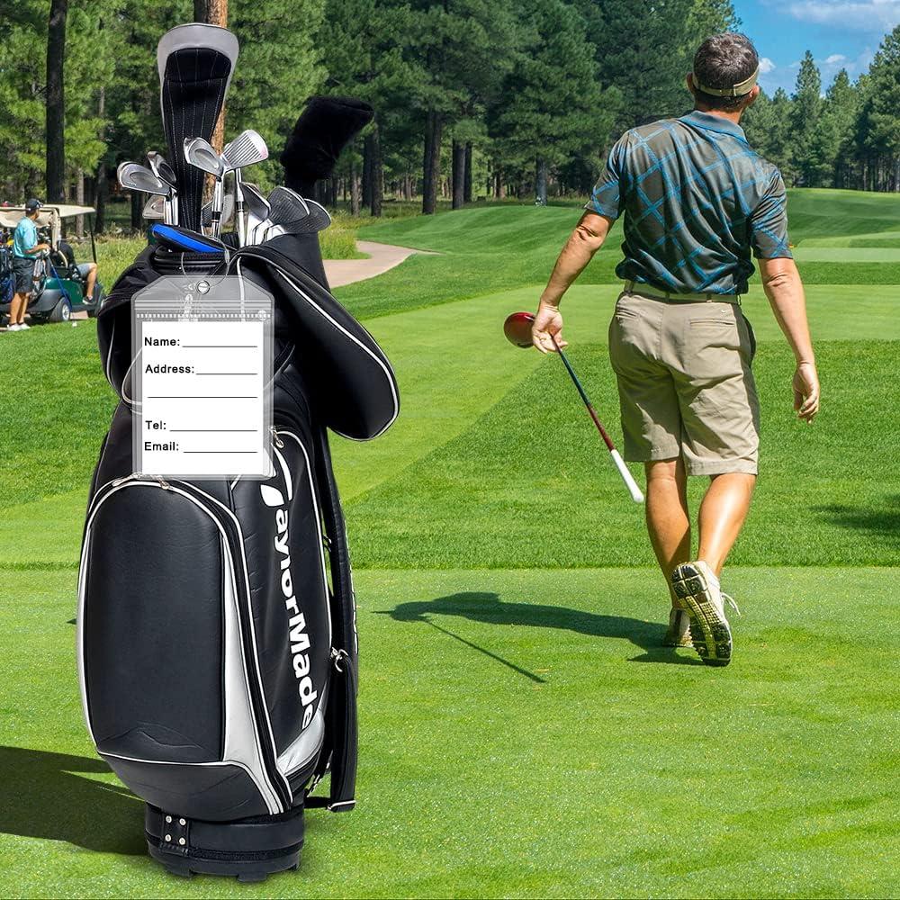 Etiquetas de Equipaje de Golf CruiSeaU 4 Piezas 15.24x22.86 cm