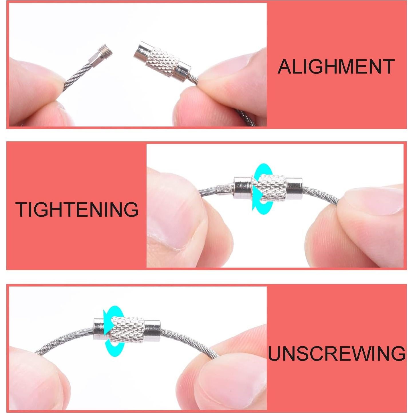 Paquete de 12 anillas de metal CooBigo para manualidades 150mm