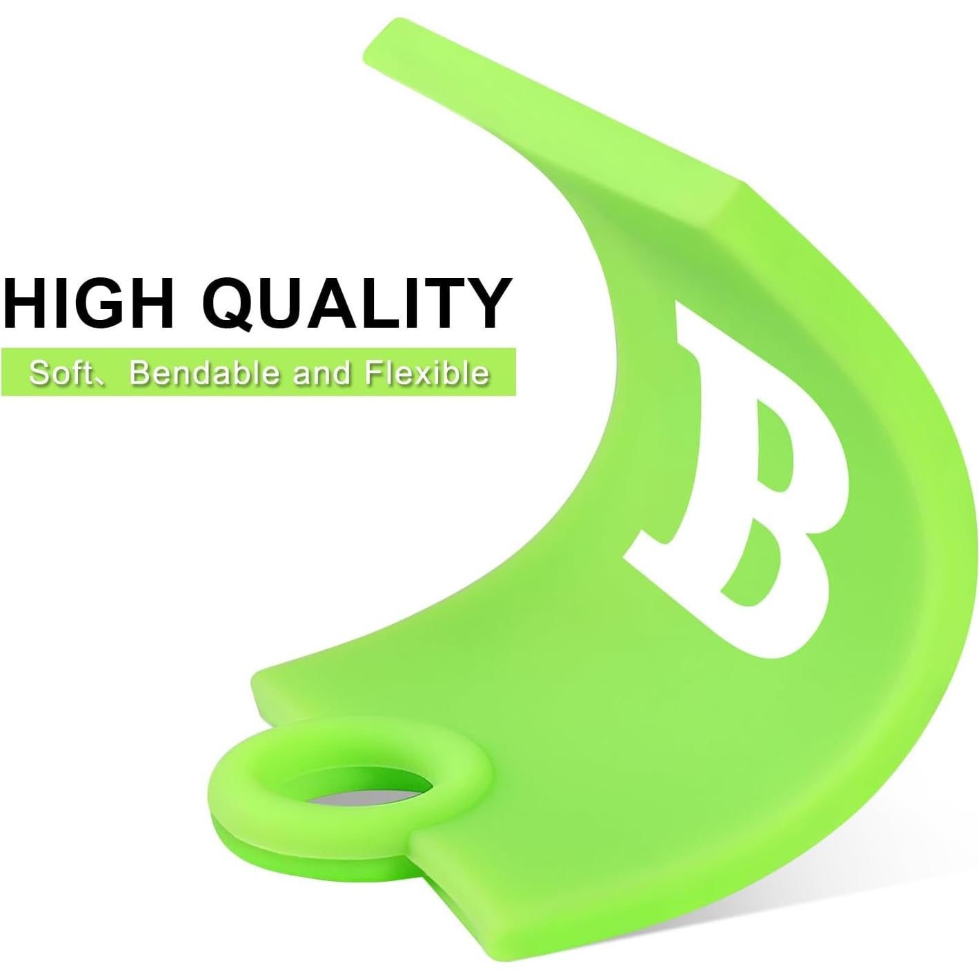 Etiquetas de Equipaje Iniciales Vigorport Verde - Paquete de 3