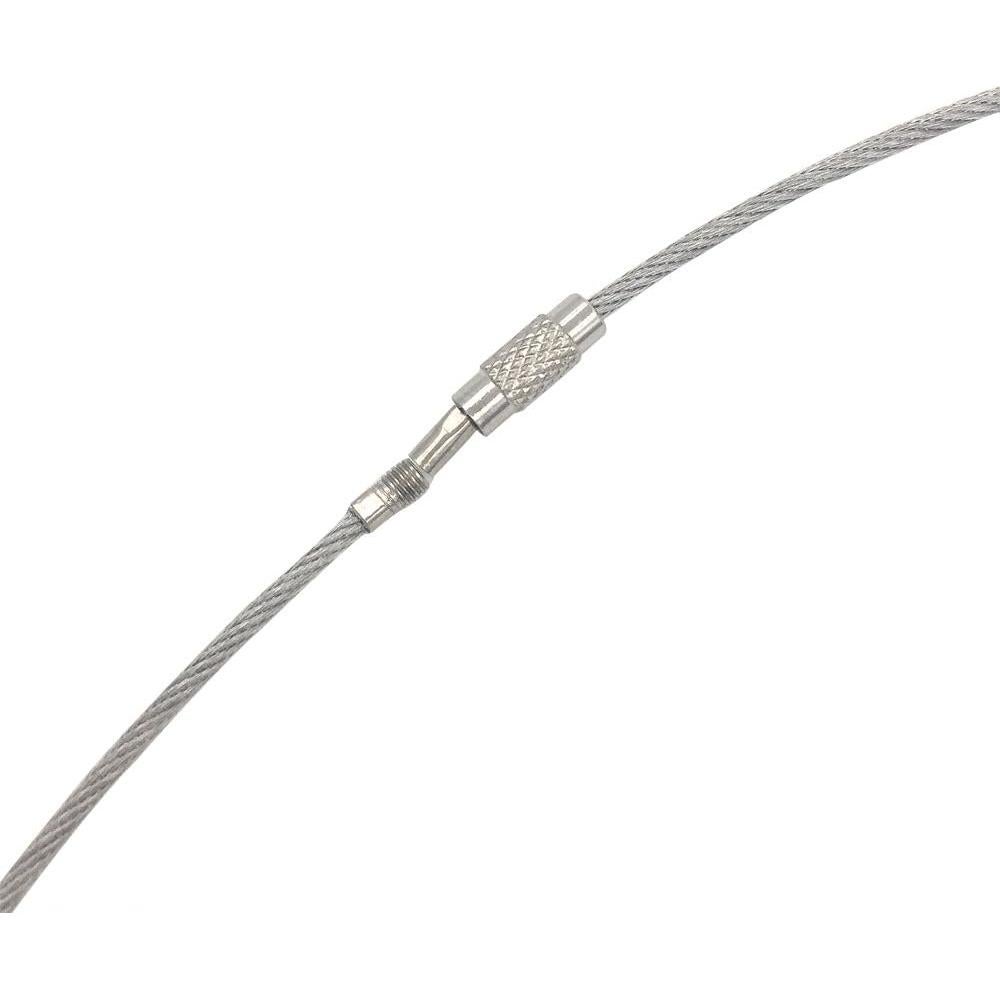 5 Asas de Etiqueta de Equipaje Acero Inoxidable Ovener 15.24 cm