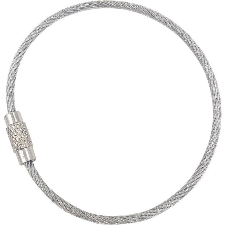 5 Asas de Etiqueta de Equipaje Acero Inoxidable Ovener 15.24 cm