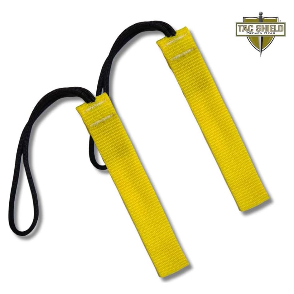 Etiqueta Táctica Tac Shield Stealth Amarilla - Paquete de 2