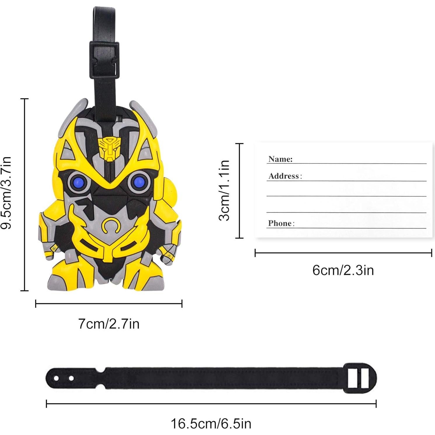 Juego de 4 Etiquetas de Equipaje Silicona Finex Multi Color