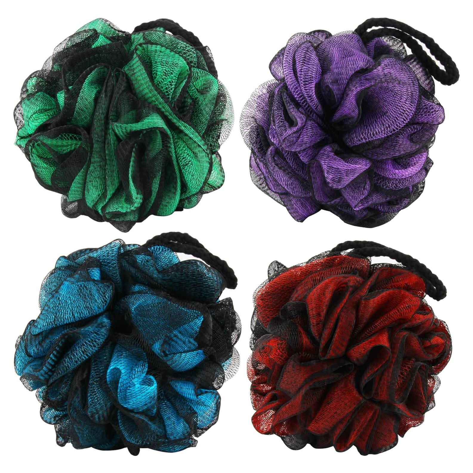 Esponjas de Lufa de Baño Chuya 60g - 4 Piezas para Ducha