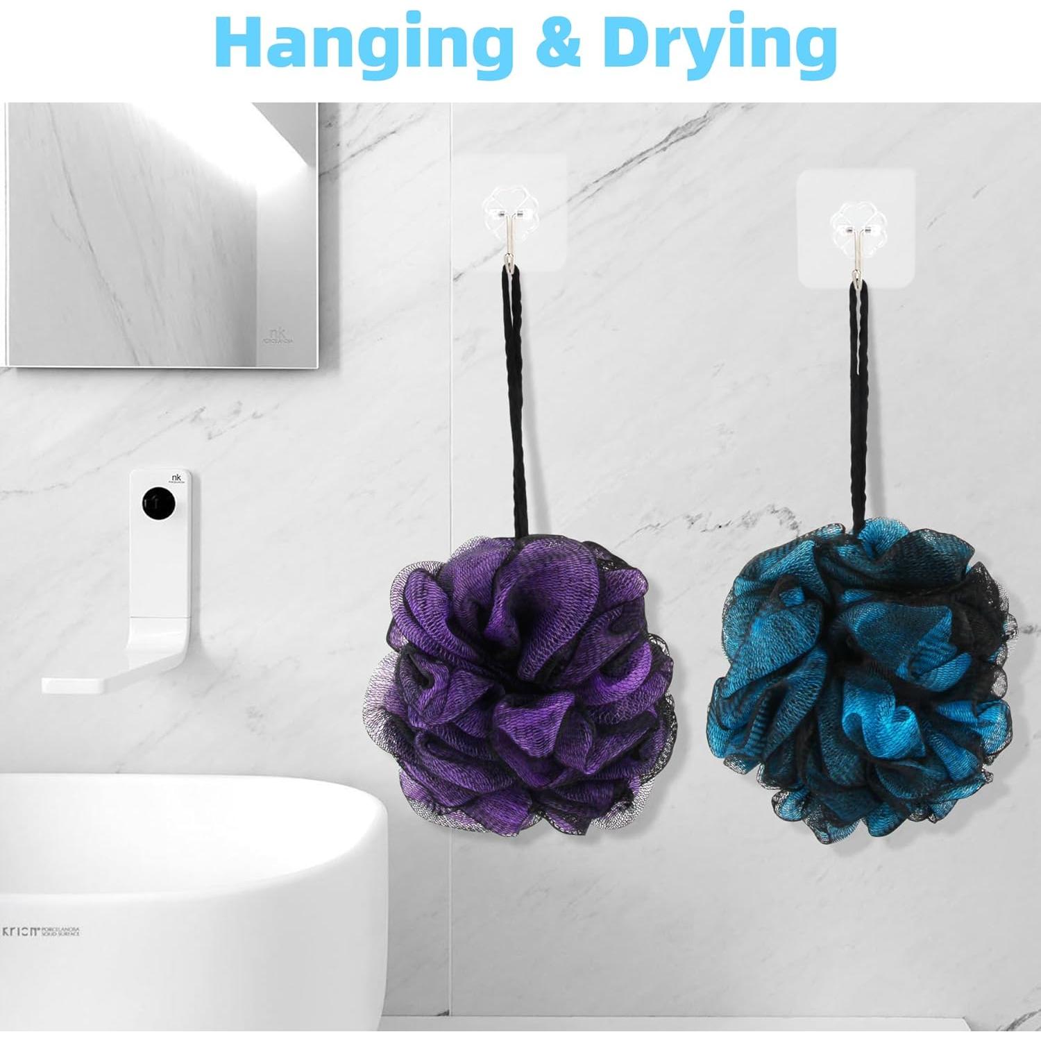 Esponjas de Lufa de Baño Chuya 60g - 4 Piezas para Ducha