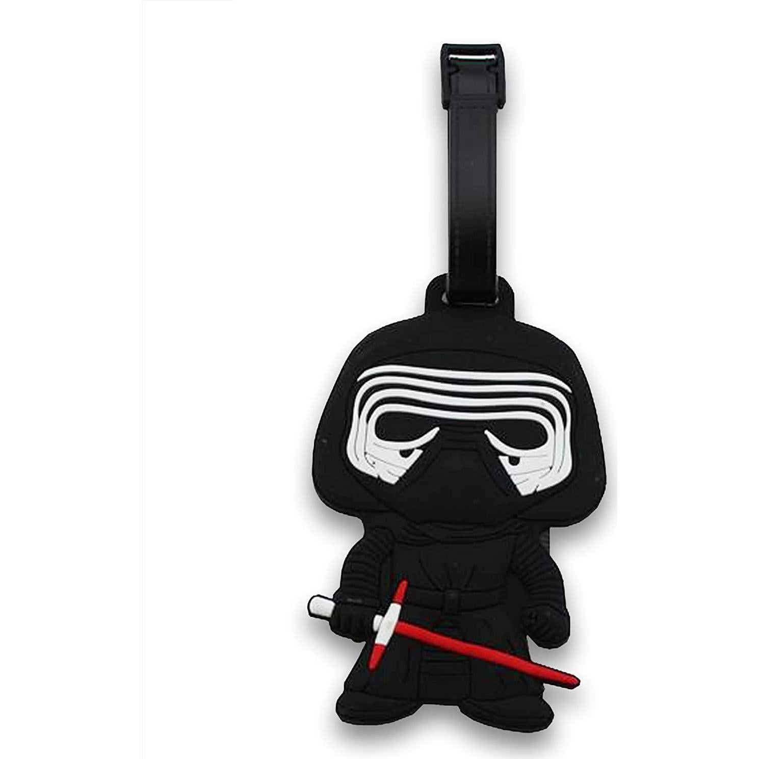 Paquete de 4 Etiquetas de Equipaje Silicona Star Wars