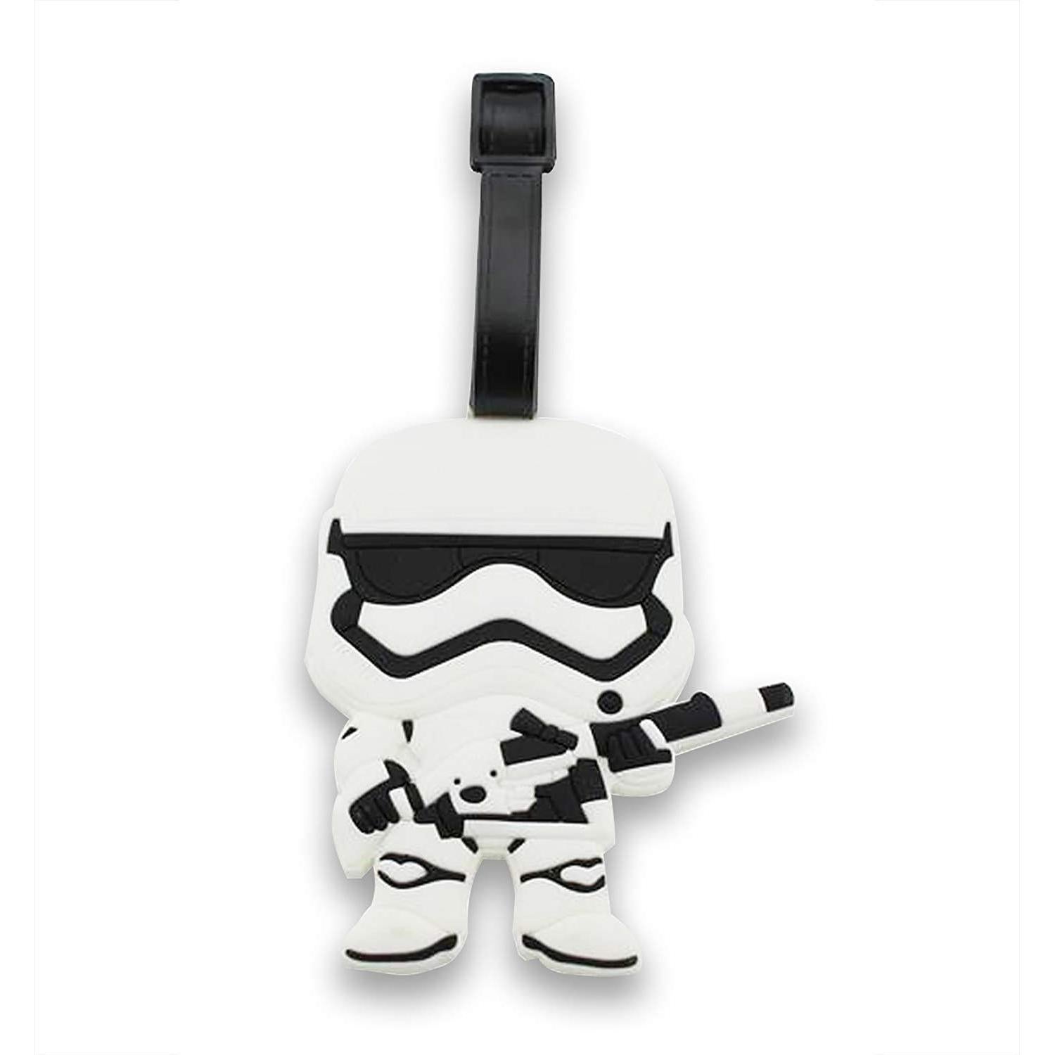 Paquete de 4 Etiquetas de Equipaje Silicona Star Wars