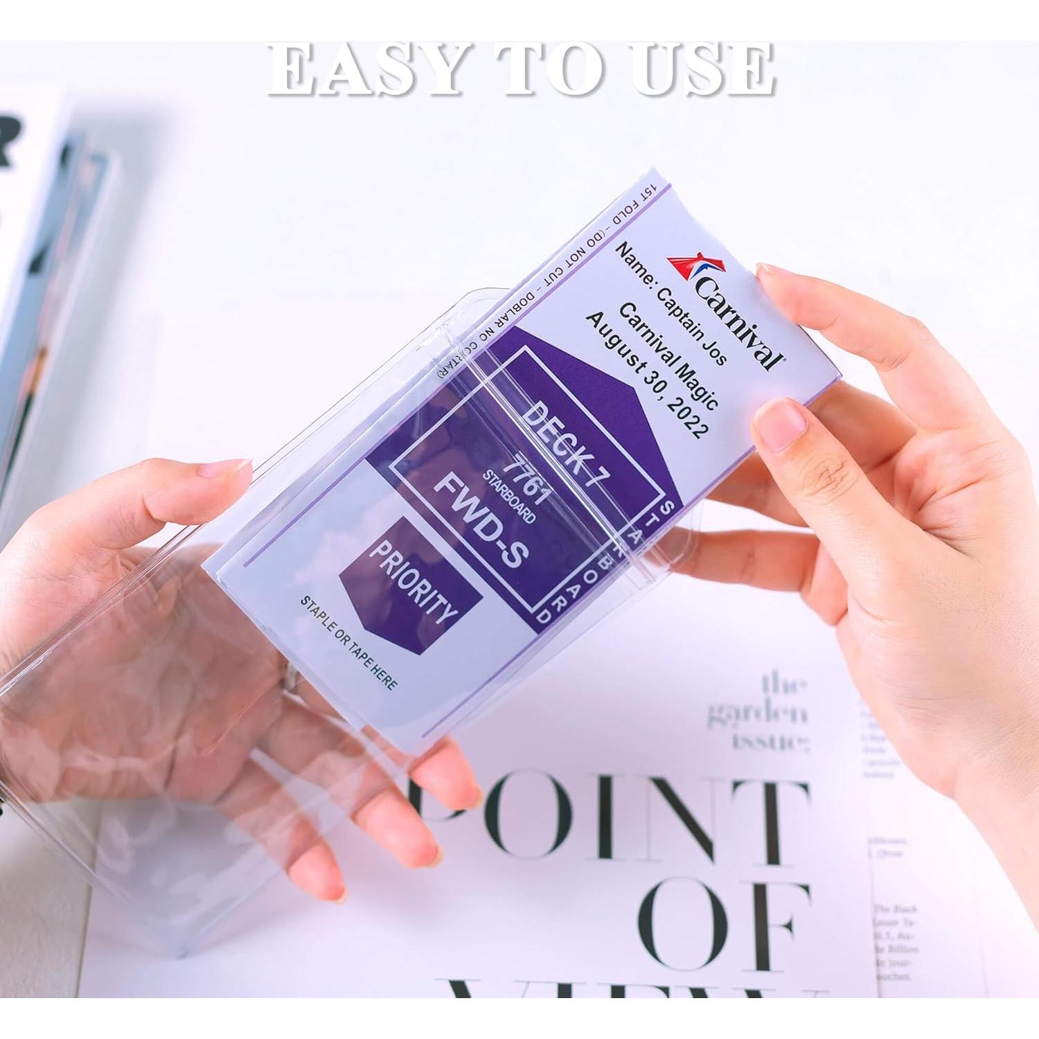 Soportes de Etiquetas de Equipaje Jollyants Transparentes 2 Unidades