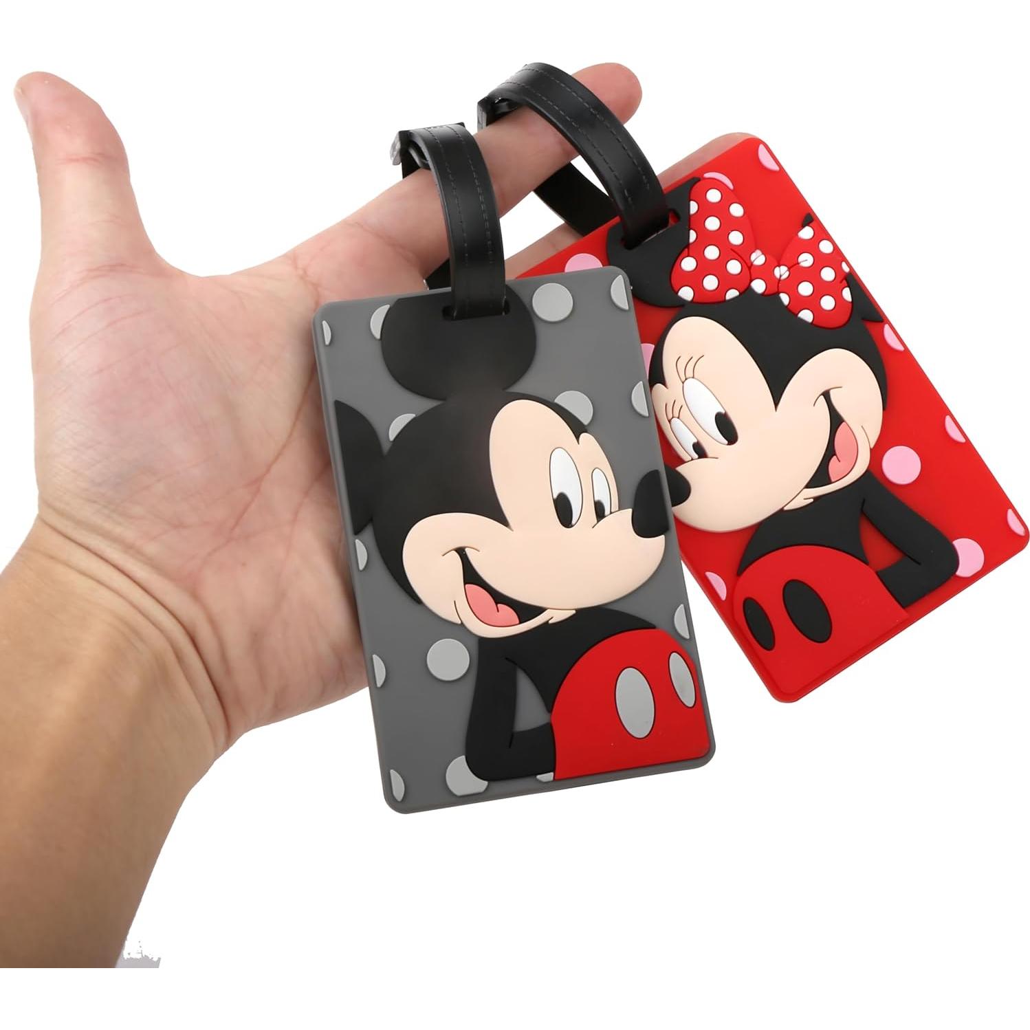 Etiquetas de Equipaje Silicona Achidane 2-Pack Caricatura