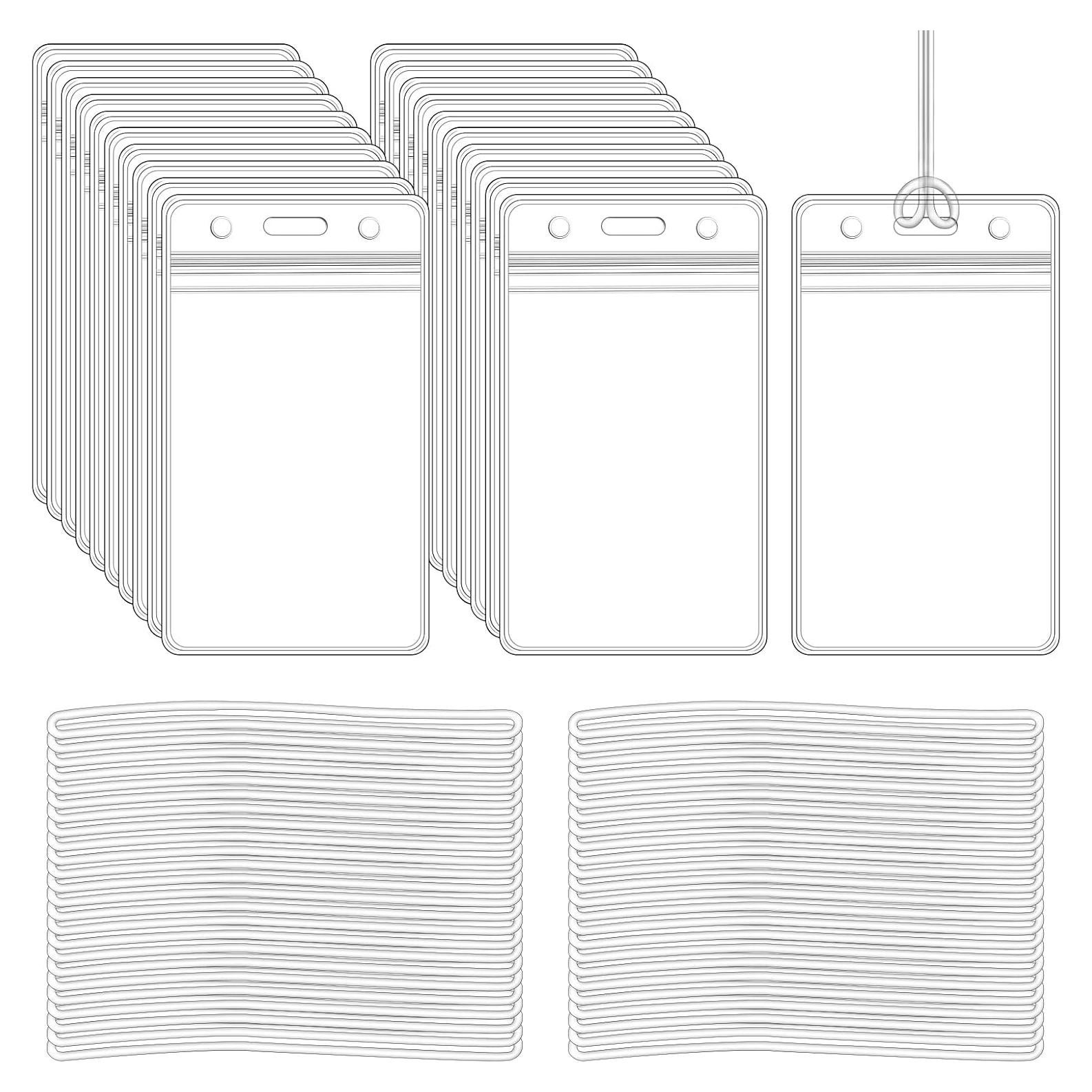 Paquete de 10 Sujetadores de Etiquetas de Equipaje Koorito