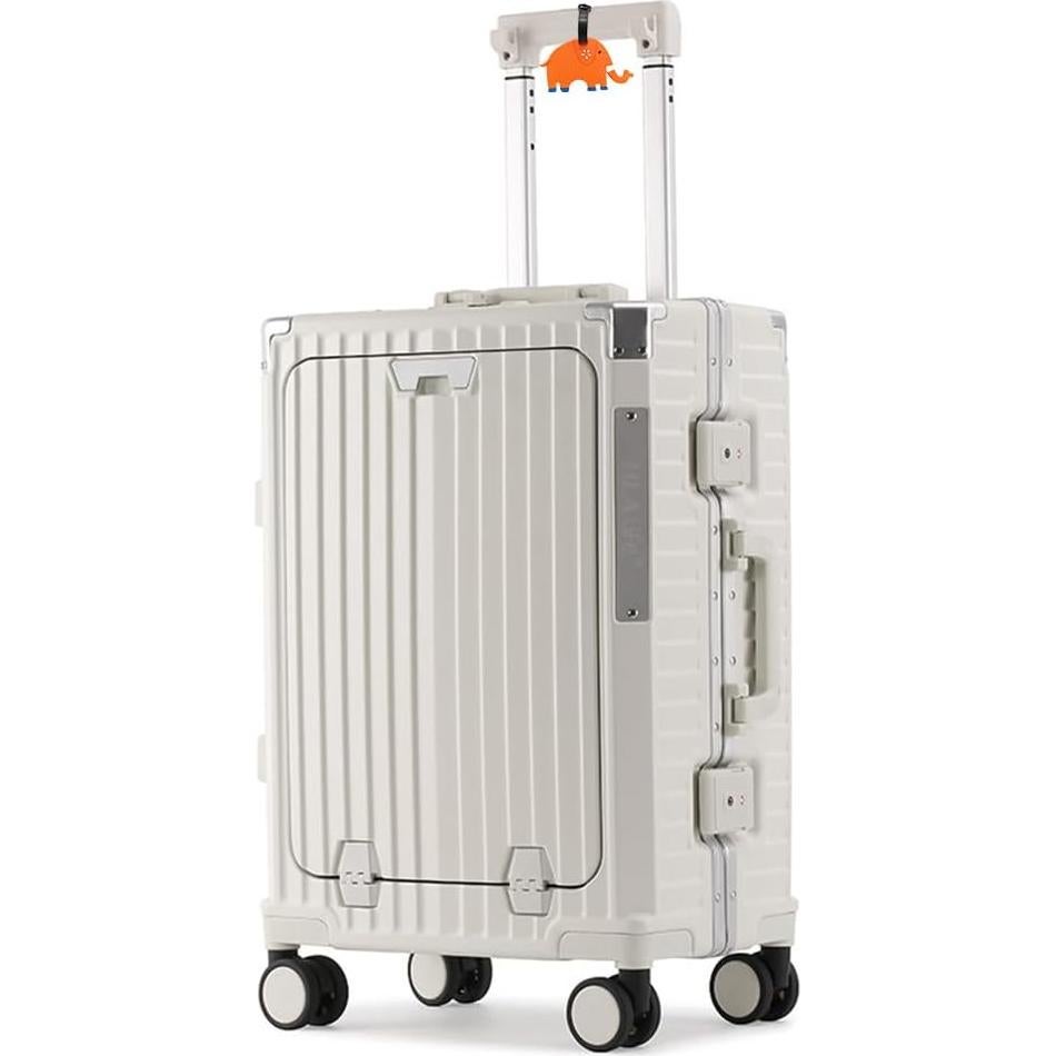 Etiqueta de Equipaje de Silicona QFSH Color Elefante Ajustable