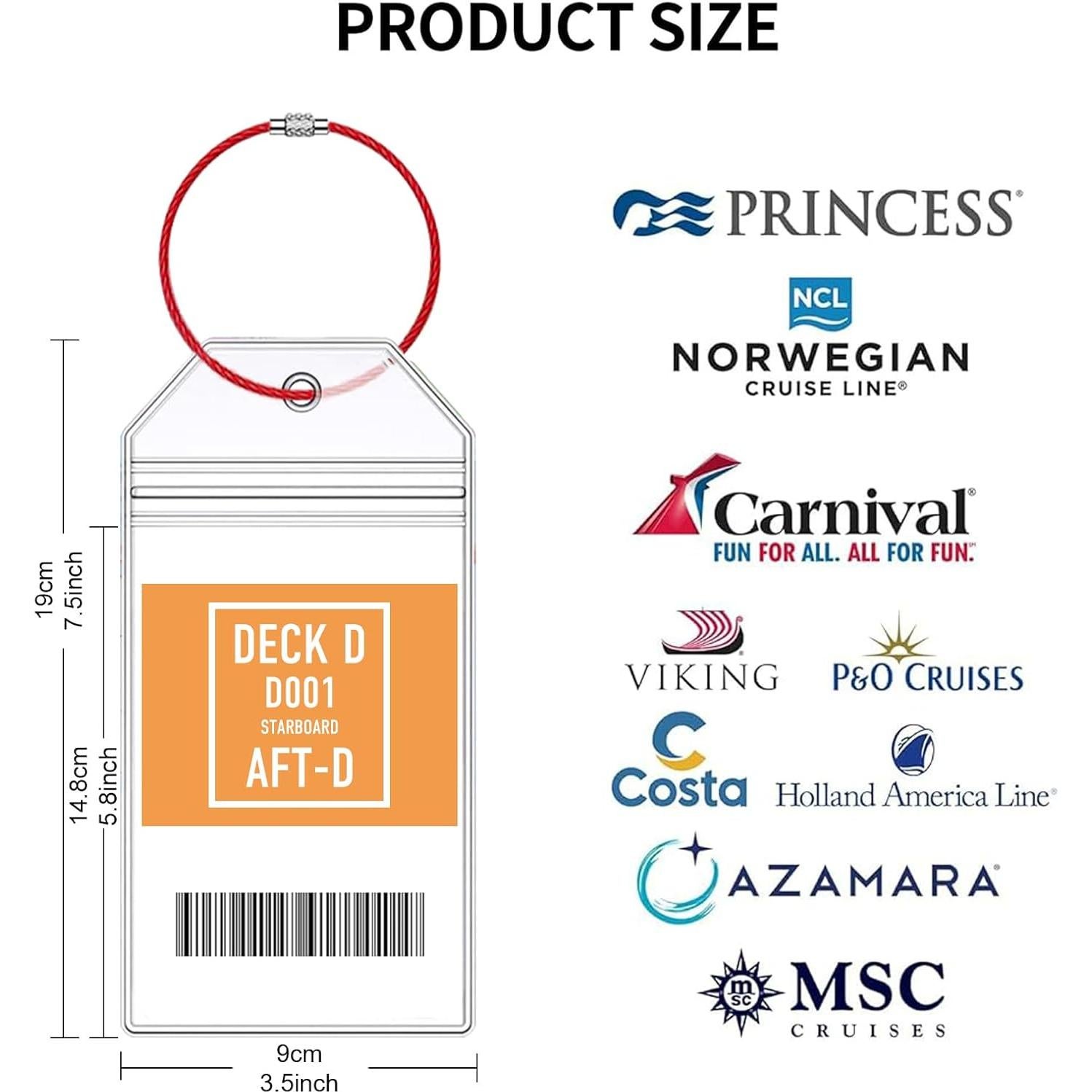 Kit de Soportes de Etiquetas de Equipaje ZHEMEILU 12 Pcs