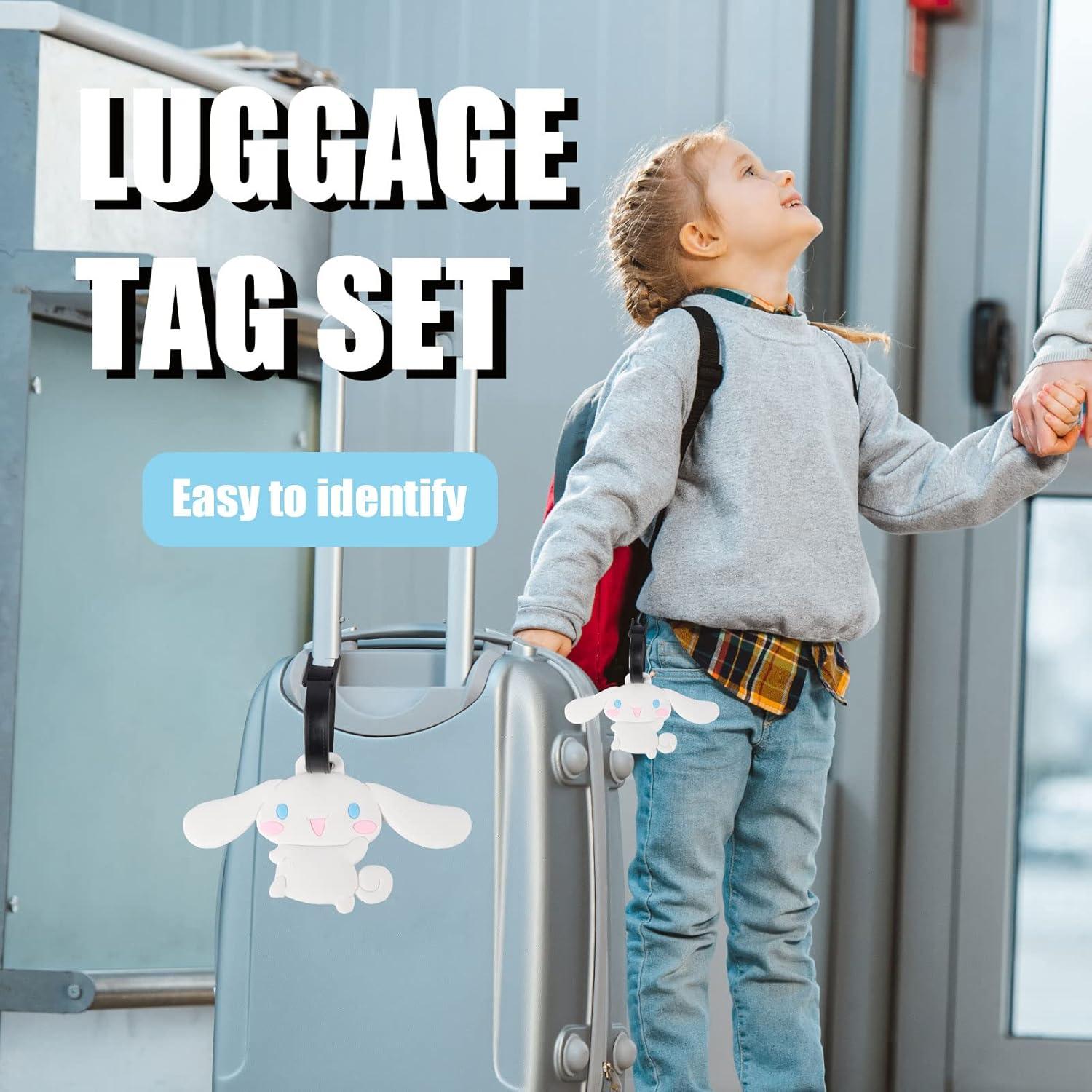 Etiqueta de Equipaje Kawaii JIADA - Silicona Multicolor Perro