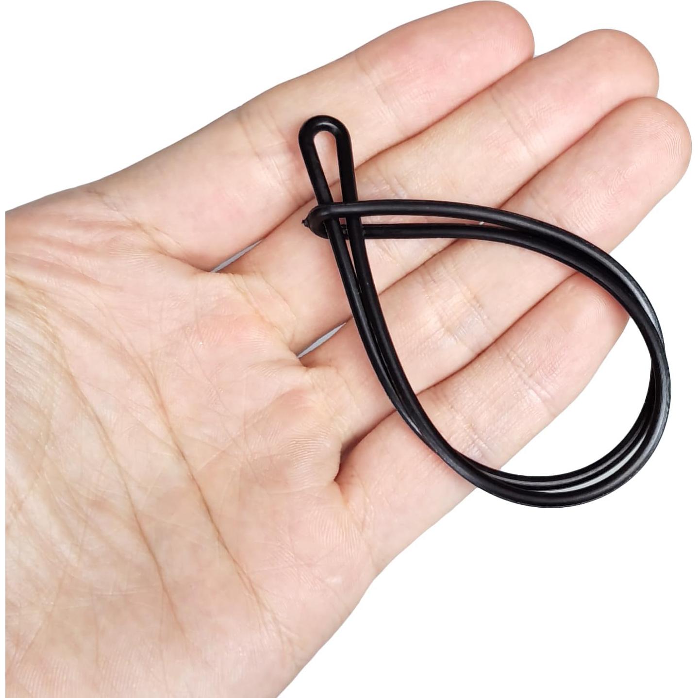 Bucles de Plástico para Etiquetas de Equipaje Goodma 110 Pcs 16.5 cm