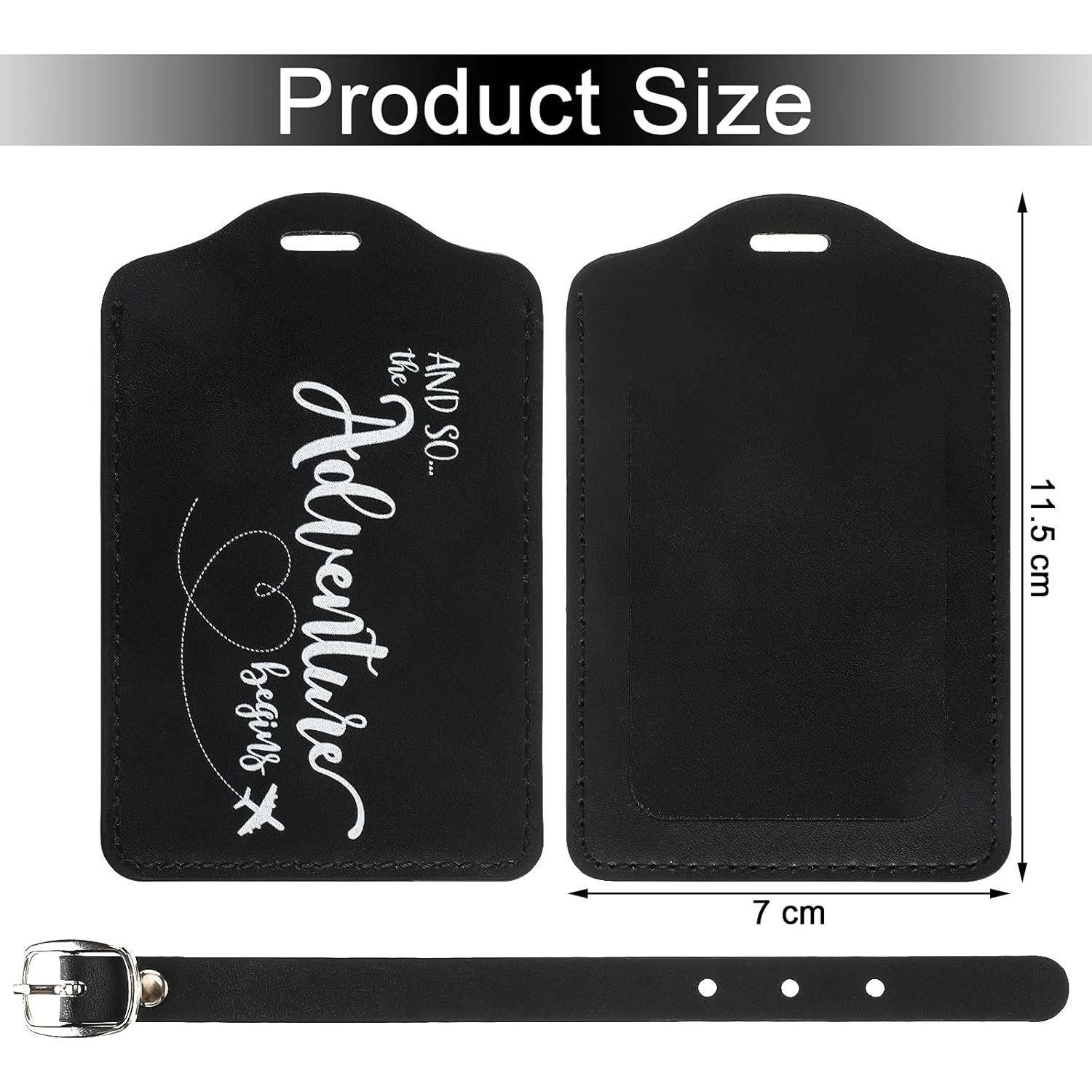 Etiquetas de Equipaje Weewooday para Bodas - 2 Piezas Coloridas