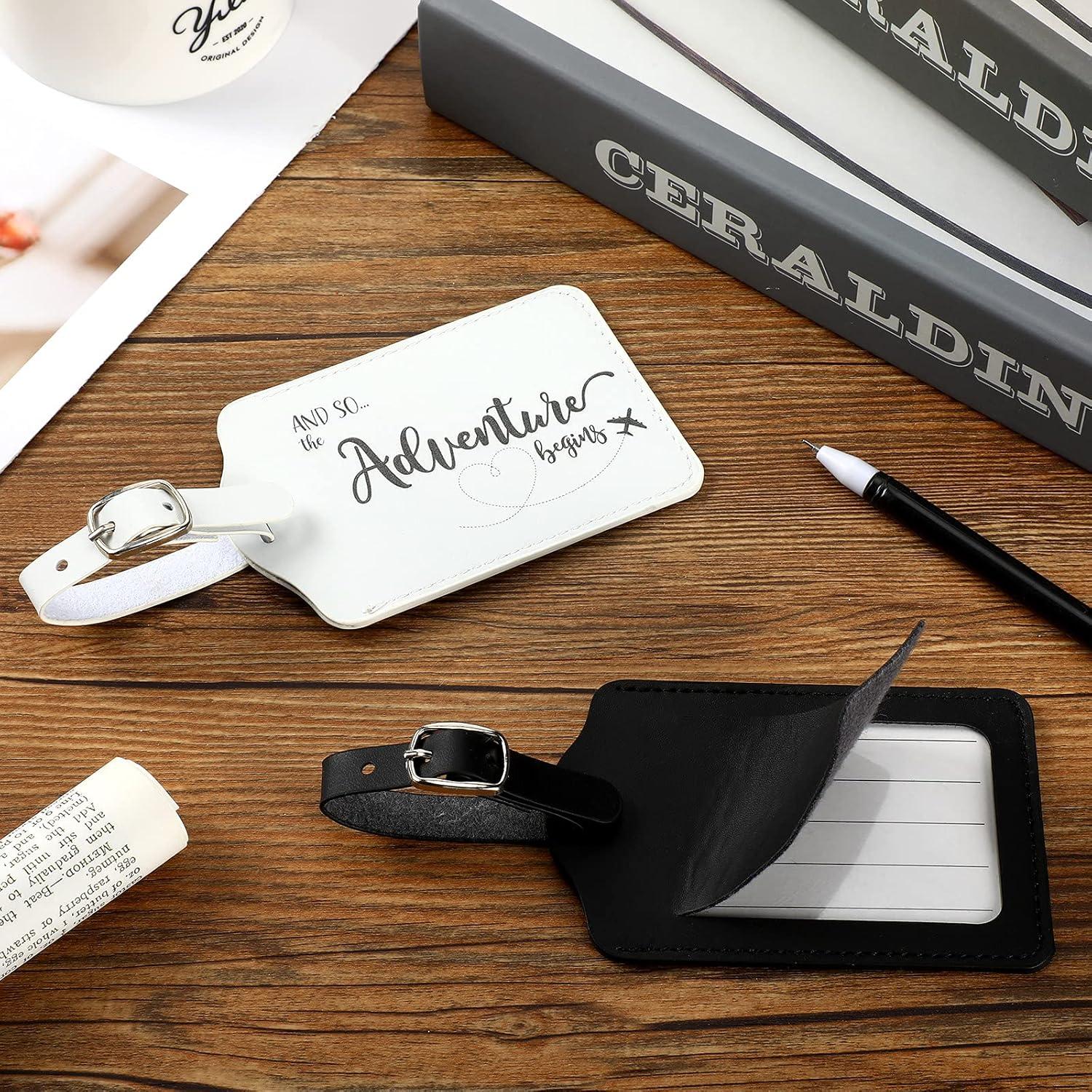 Etiquetas de Equipaje Weewooday para Bodas - 2 Piezas Coloridas