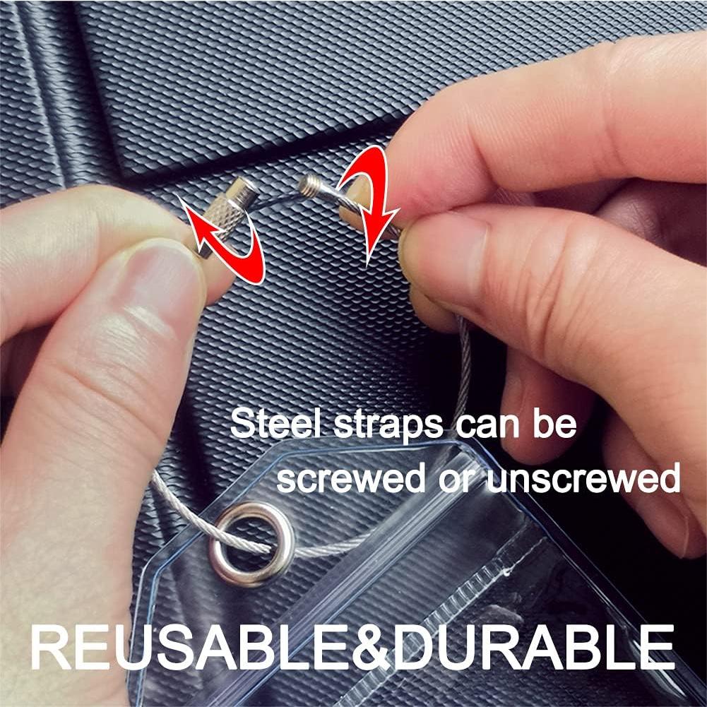 Soportes de Etiquetas de Equipaje CruiSeaU 4 Pzs para Cruceros