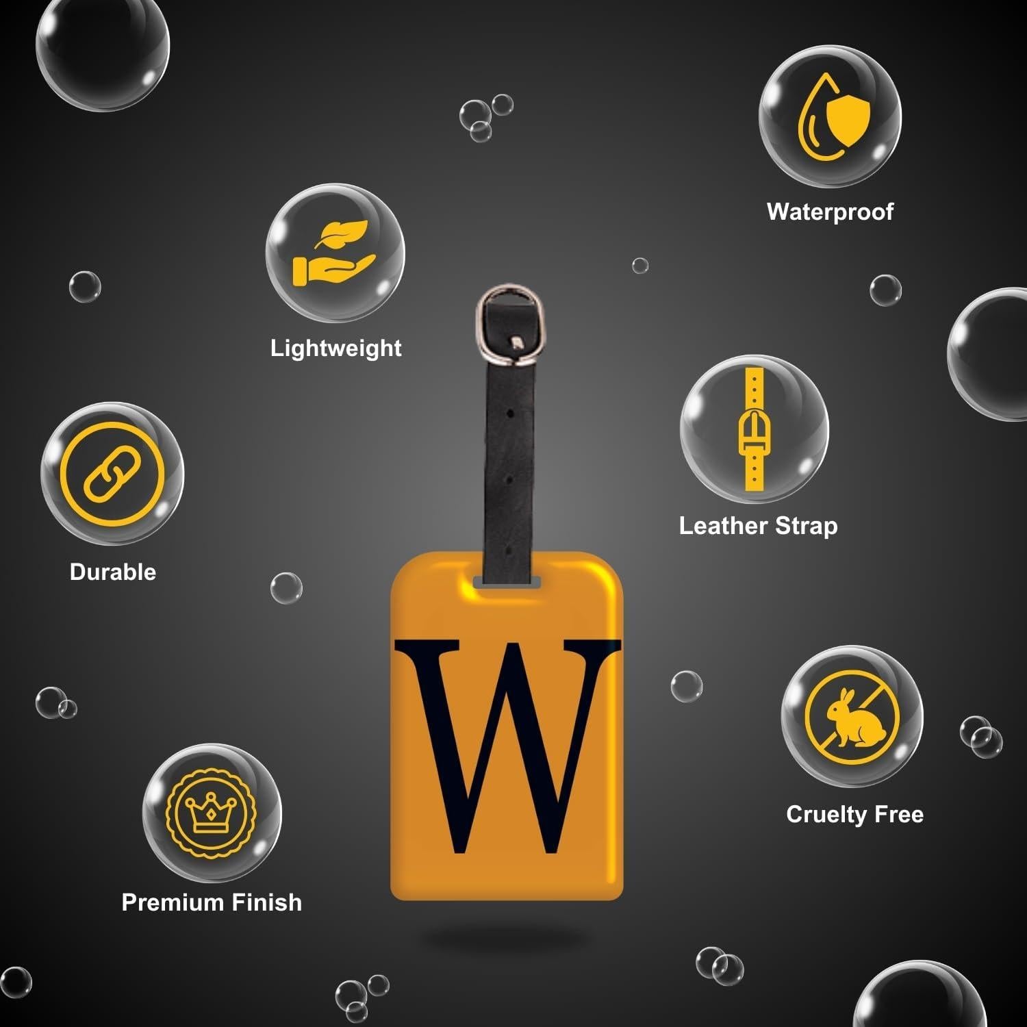 Etiquetas de Equipaje Tag8 2 Pack ID con Recuperación Global W