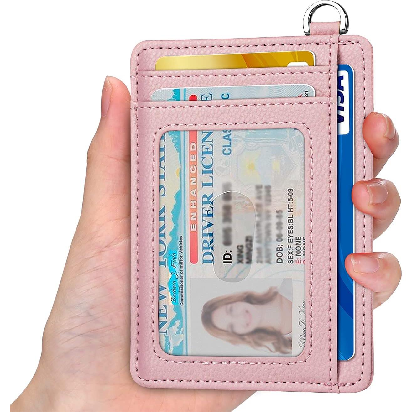 Billetera Minimalista EcoVision EV-CW Rosa con Bloqueo RFID