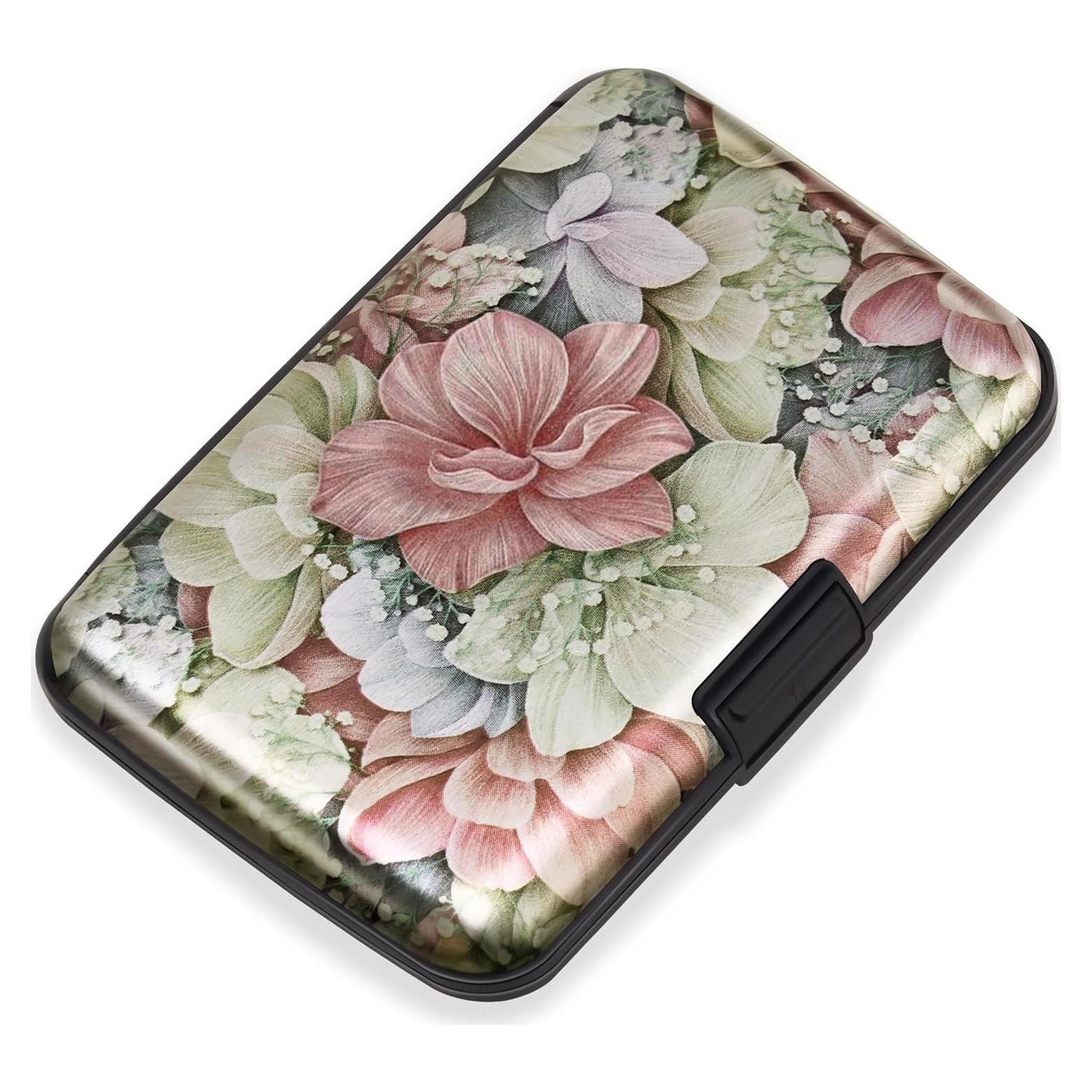 Portatarjetas de Crédito Mayski Aluminio Bloqueo RFID Mini