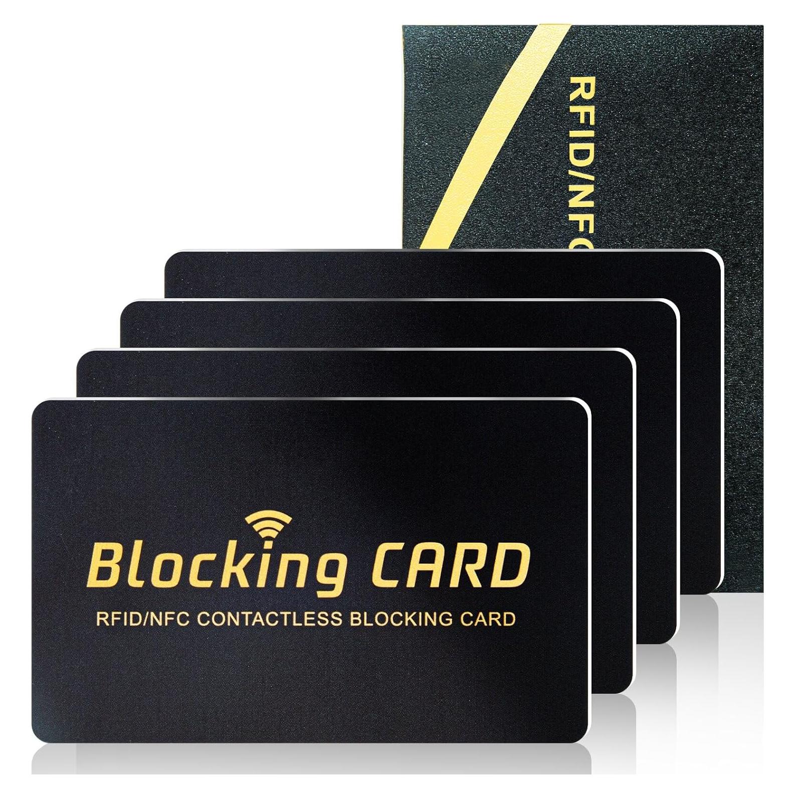 Tarjeta Bloqueadora RFID Schembo - Protección Completa para Billetero