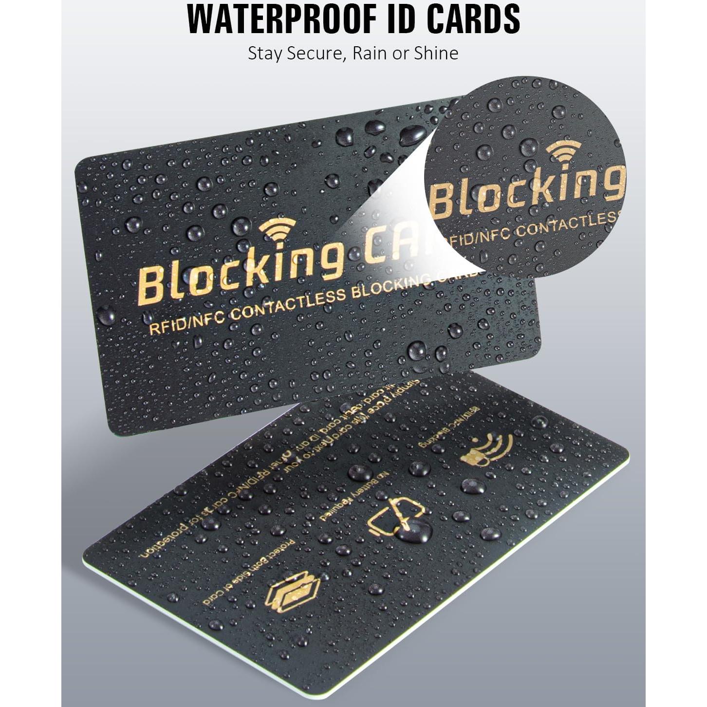 Tarjeta Bloqueadora RFID Schembo - Protección Completa para Billetero