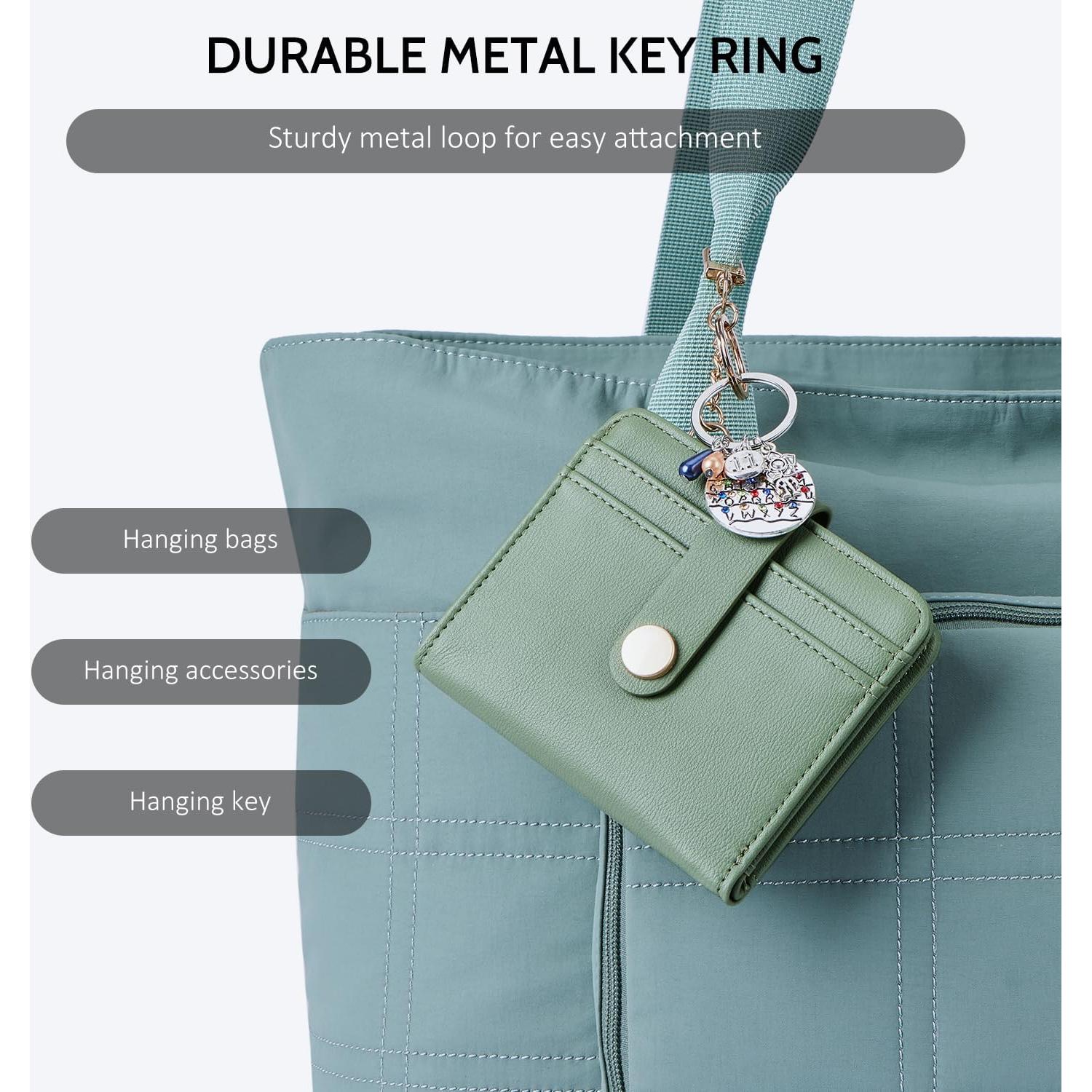 Cartera Slim POIUGOYA para Mujeres con Bloqueo RFID - Verde